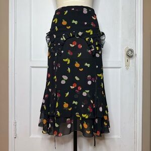 Sandy Liang fruit maxi skirt